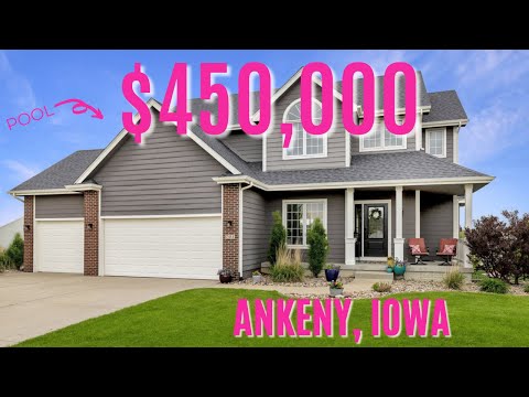 701 NW Watercrest Ct, Ankeny, IA home video tour