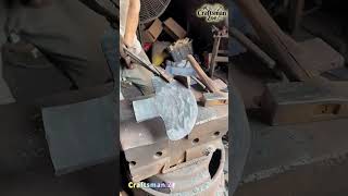 The Blacksmith Cut Off The Excess Fragments From The Bone Cutter