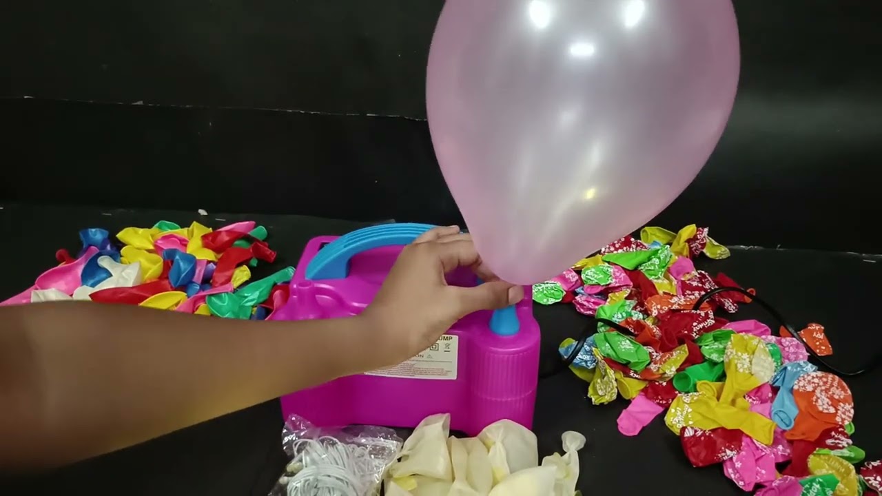 Satisfying Unboxing  Balloons and electric pump Balloons Collection ! Asmr #balloon #asmrsounds