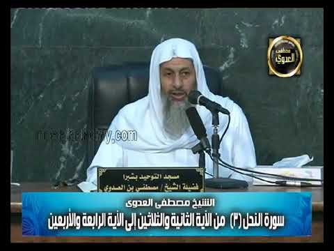 الفرق بين الإرادة الكونية والإرادة الشرعية الشيخ مصطفى العدوي