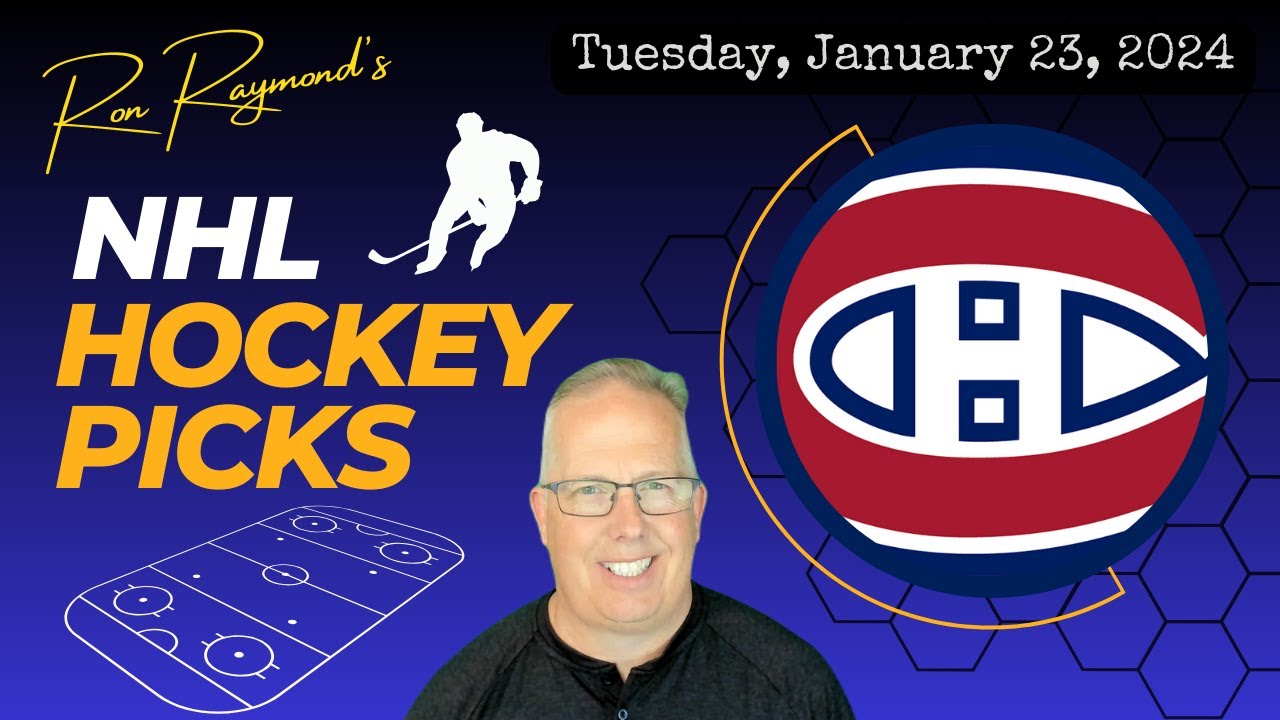Ron Raymond Ron Raymond's Free NHL Hockey Picks (01/23/24) - YouTube