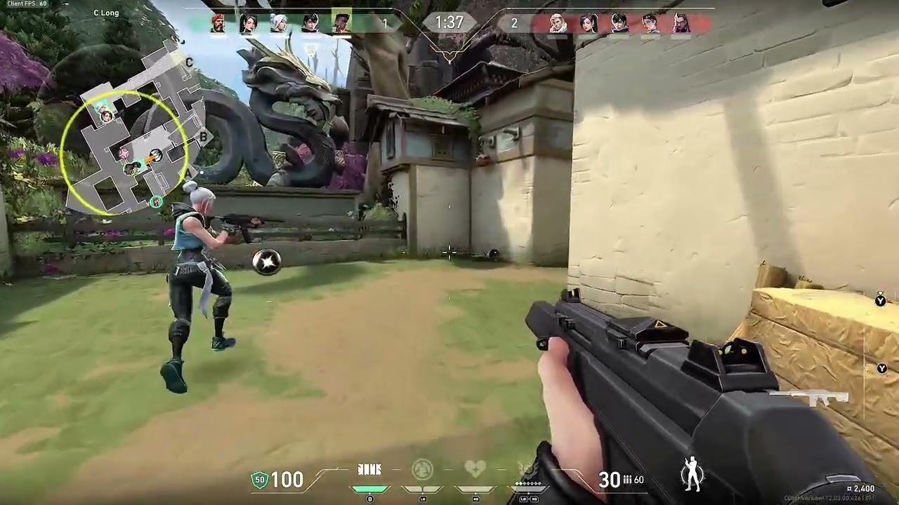 VALORANT XBOX SERIES S 4K 60FPS TEST