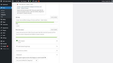How To Optimize Your WordPress Blog Categories SEO for Google Using Yoast?