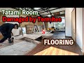 Japanese Carpenter: Installing Flooring in a Tatami Room Damaged by Termites. Episode 3.