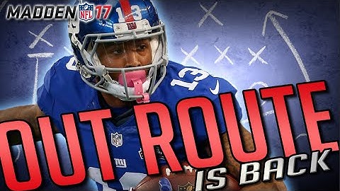 Madden 17 How to Throw the Out Route