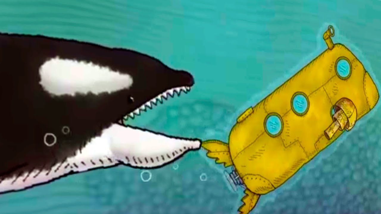 We need to go deeper stuck with a killer whale we need to go