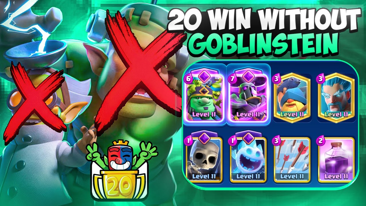 20 Win with Pekka Goblin Giant EVO cycle YouTube
