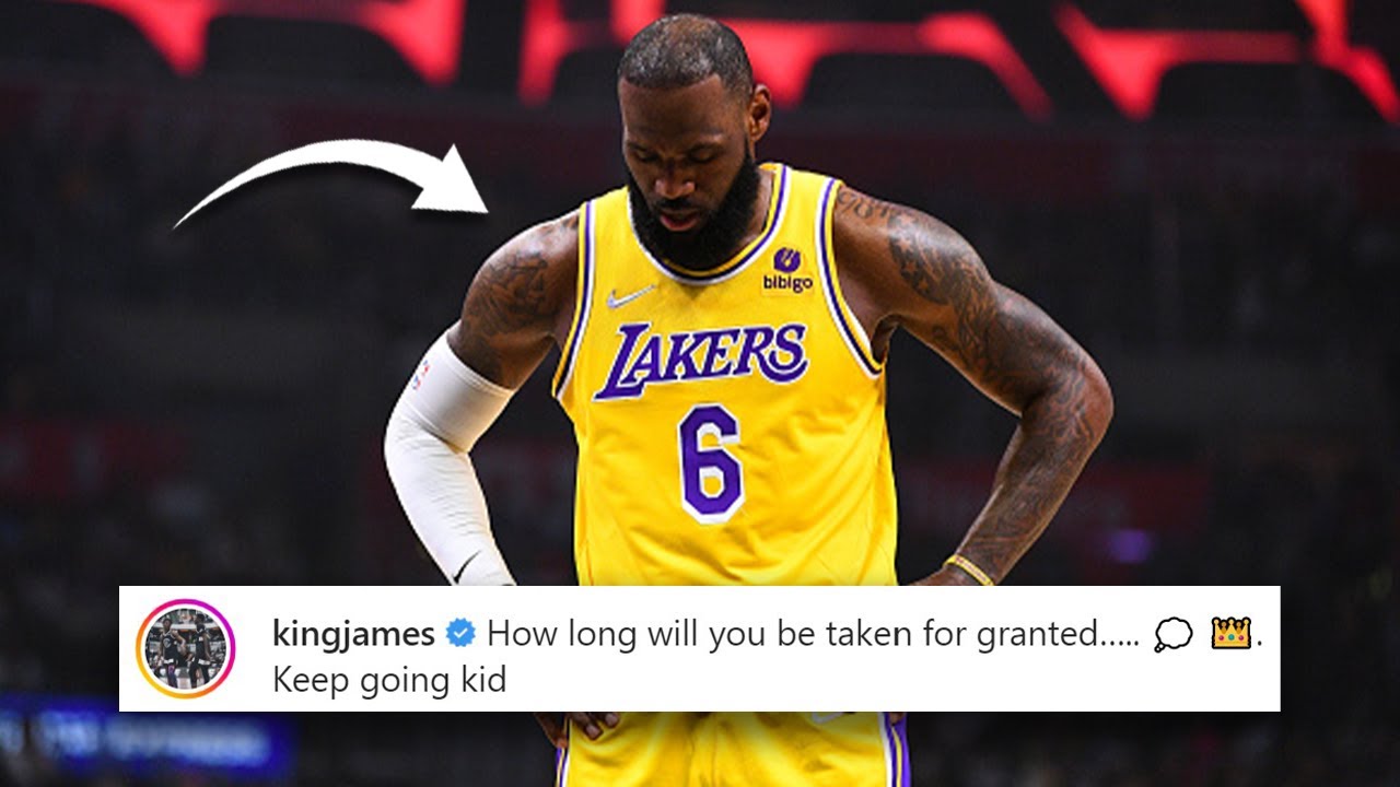 LeBron James Has a Message For Rob Pelinka - YouTube