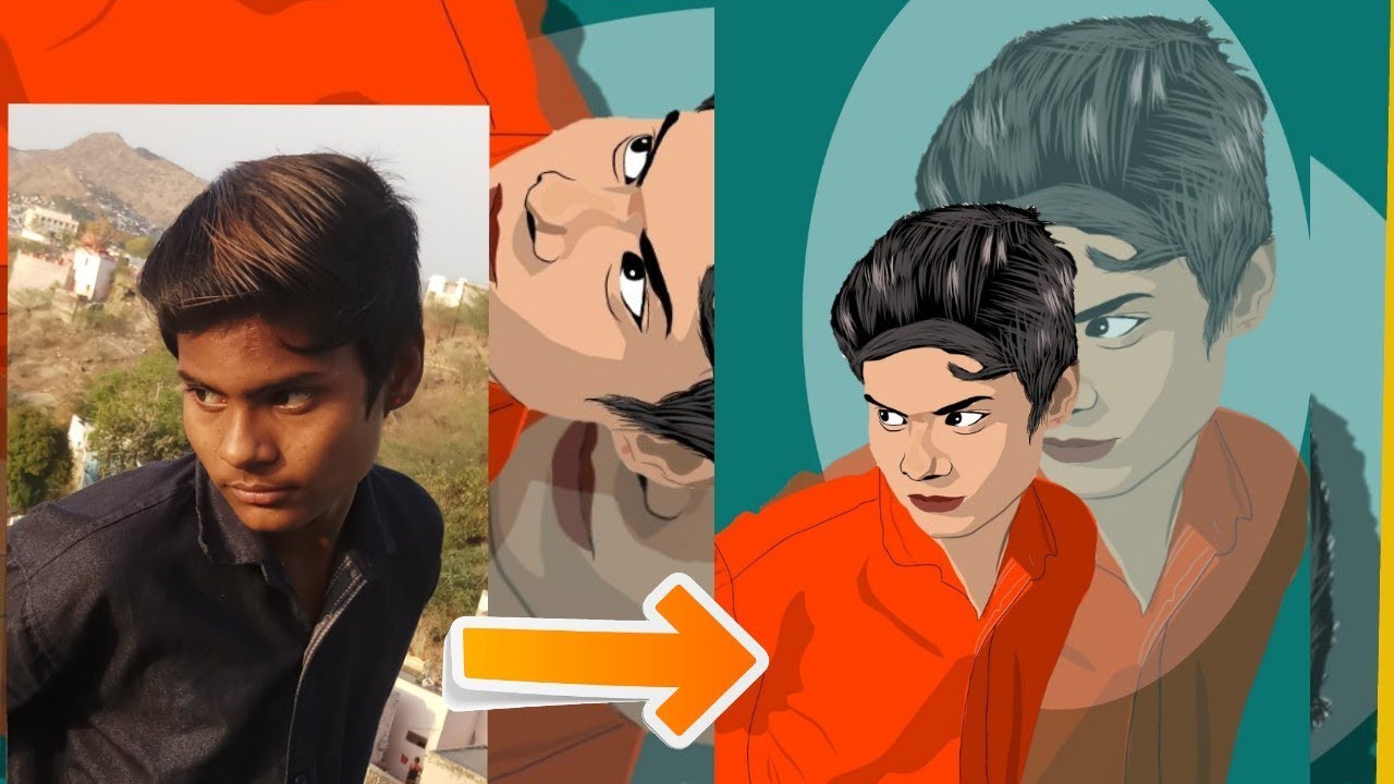 How to  vector art for infinite design and picsart editing in mobile phone