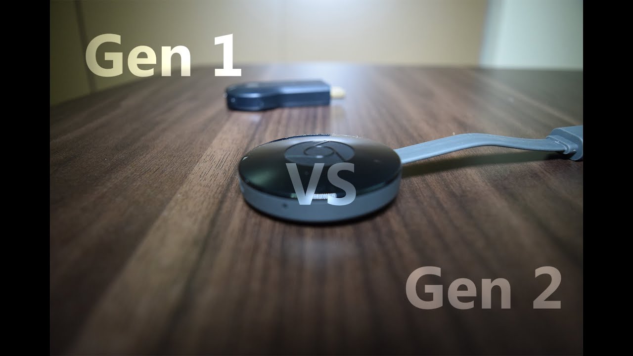 Google Chromecast 1st vs 2nd Generation. - YouTube