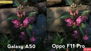 Samsung A50 vs Oppo F11 PRO CAMERA COMPARISON | A50 vs F11 #OPPOF11PRO #48MP #GalaxyA50 #TECHBUKHAR