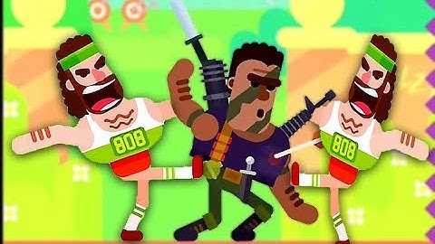 Bowmasters Arnold the Unstoppable New Character - TOURNAMENT Walkthrough NEW Character