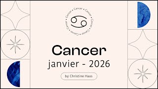 Horoscope Cancer ♋️ Janvier 2026 🗓️ par Christine Haas screenshot 2
