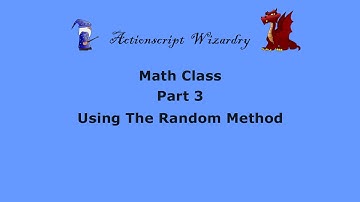 Introducing The Random Method