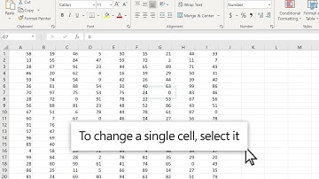 Training with Microsoft excel video on Microsoft Display or hide zero values