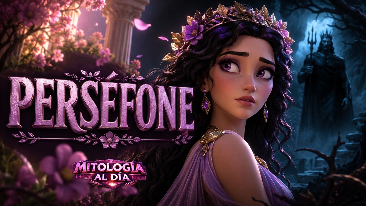 🌺 PERSÉFONE | Diosa Raptada por Hades… Y Terminó Como Reina Del Inframundo | Mitología Griega