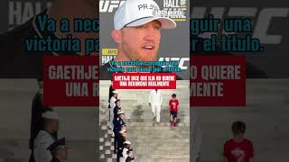 Gaethje dice que ILIA NO QUIERE revancha realmente: "Su boca no dice eso" 🔥 #gaethje #iliatopuria