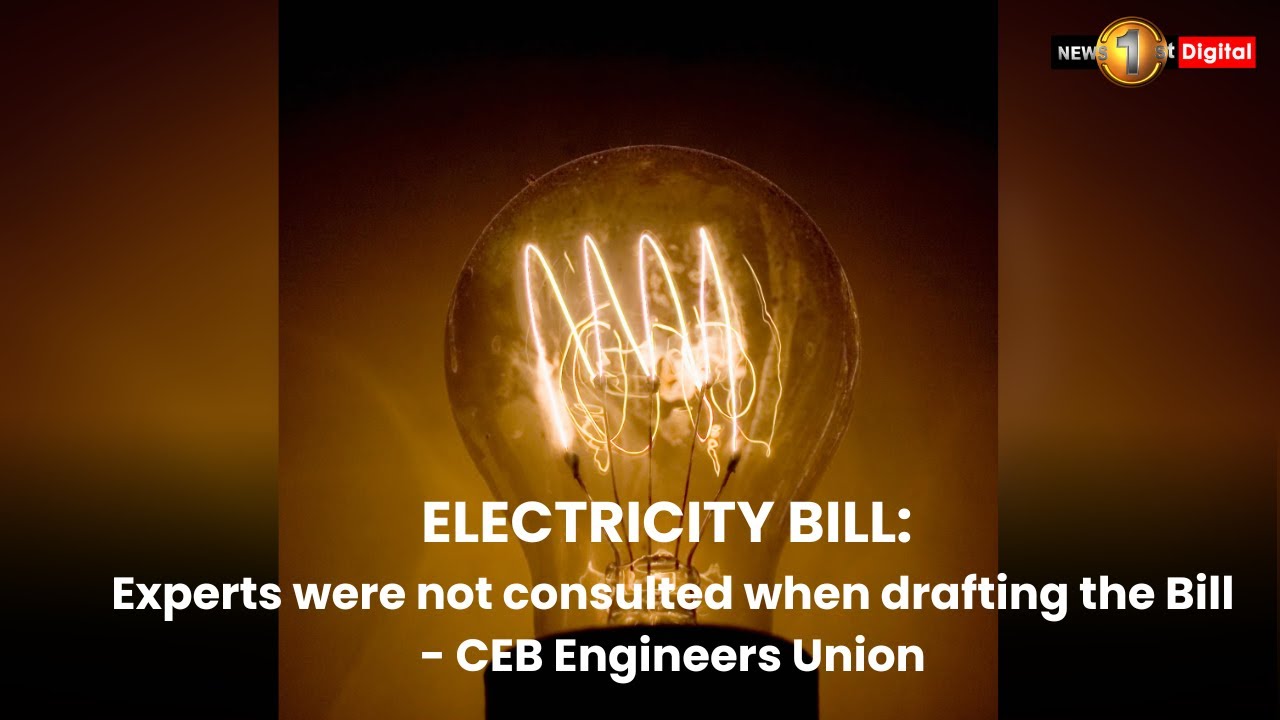 ELECTRICITY BILL: Experts were not consulted when drafting the Bill ...