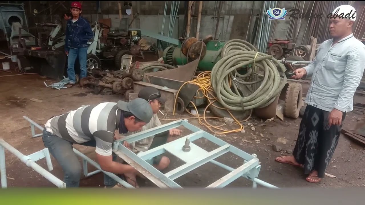 tutorial merakit troly lift cor alfan