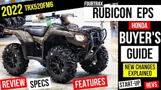 New Honda Rubicon 520 Eps 4X4 Atv Review Specs Changes Features Fourtrax Buyer S Guide