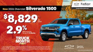 Faulkner Chevrolet Lancaster - October Incentives