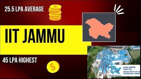 IIT Jammu shortlist || Cutoff Specialization wise