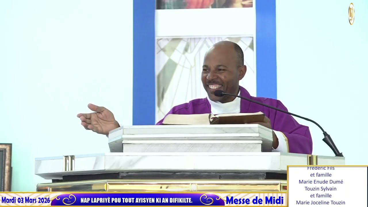 2ème Semaine de Carême  - Messe de Midi | Mardi 03 Mars 2026