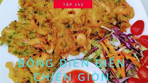 Món ngon #253 | Cách Làm BÔNG ĐIÊN ĐIỂN TÉP RONG CHIÊN GIÒN - Fried Common Sesban Tiny Shrimp