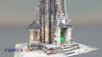 Heritage Temple Photogrammetry: A Mesmeric 3D Mesh Fly-Through Journey