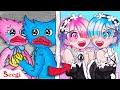 Huggy wuggy  kissy missy plastic surgery ram  rem  stop motion paper  seegi channel