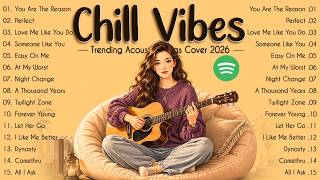 Feel Good Morning Playlist ☀️ Trending Acoustic Pop 2026 🎧 Best English Love Songs screenshot 3