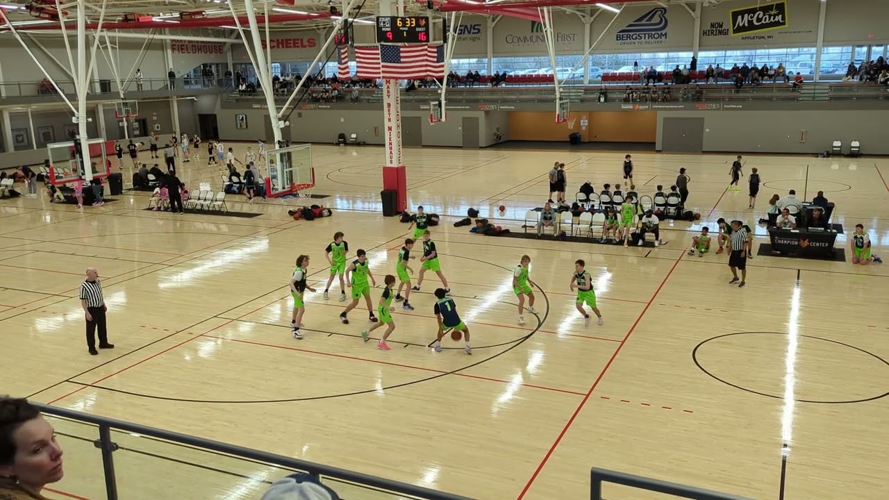 AAU 14U - Wisconsin Blizzard (Grabner) vs Wisconsin Blizzard (Miller) - half 1