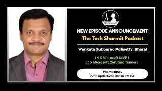 🎙️ Venkata Subbarao Polisetty on Dynamics 365 &amp; Enterprise Transformation | The Tech Sharmit Podcast