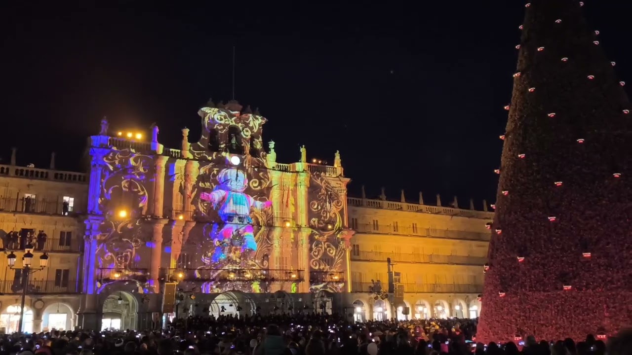Videomaping Navidad 2025, Salamanca.