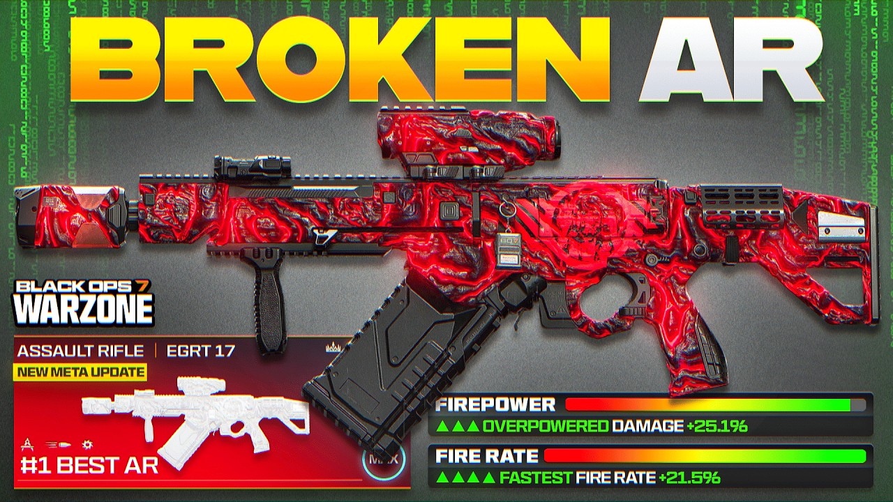 the #1 BEST EGRT-17 AR META LOADOUT with NO RECOIL in WARZONE BO7! (Best Warzone Meta Loadout)