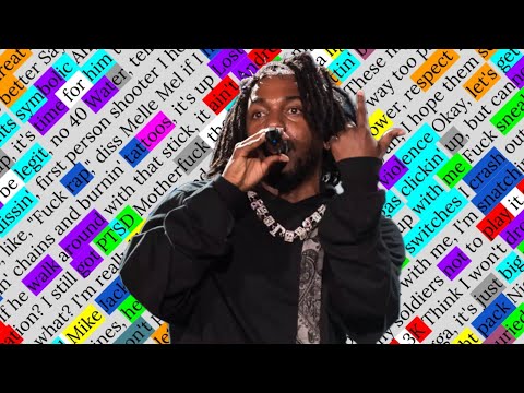 Kendrick Lamar, Like That | Rhyme Scheme Highlighted