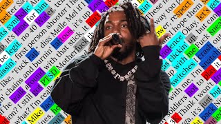 Kendrick Lamar, Like That | Rhyme Scheme Highlighted