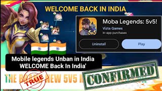 Moba Legends: 5v5 is the official Indian version of Mobile Legends: Bang Bang