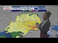 Tuesday Morning Forecast: Few Showers Today; More Rain Later This Week
