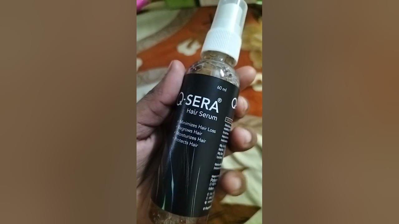 Q sera hair serum !! received!!! price of the product!! - YouTube