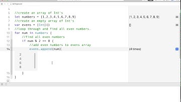 The Swift Spot | For Loop