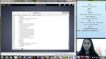 In Proses " Video Pembelajaran Perintah dasar Linux Debian yang Berhubungan informasi system"