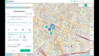 How to Simulate GPS Movement with Multi-Stop Mode