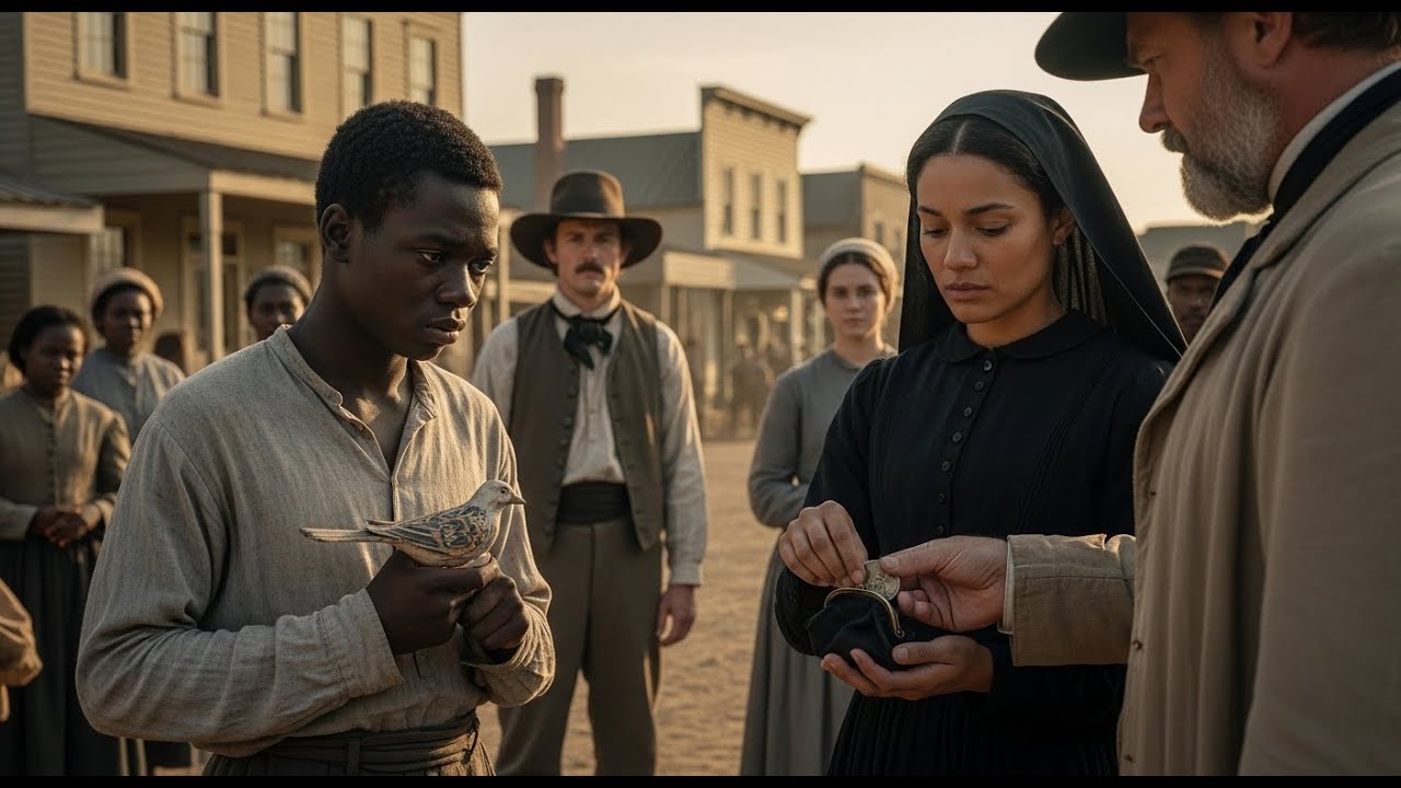 La Viuda Compró a un Esclavo Enfermo por 5 Centavos… Pero Él Guardaba un Poder que Nadie Imaginaba