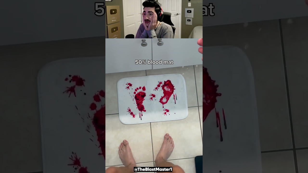 0% vs 50% vs 100% Blood Mat! 🤯 @TheBlastMaster1