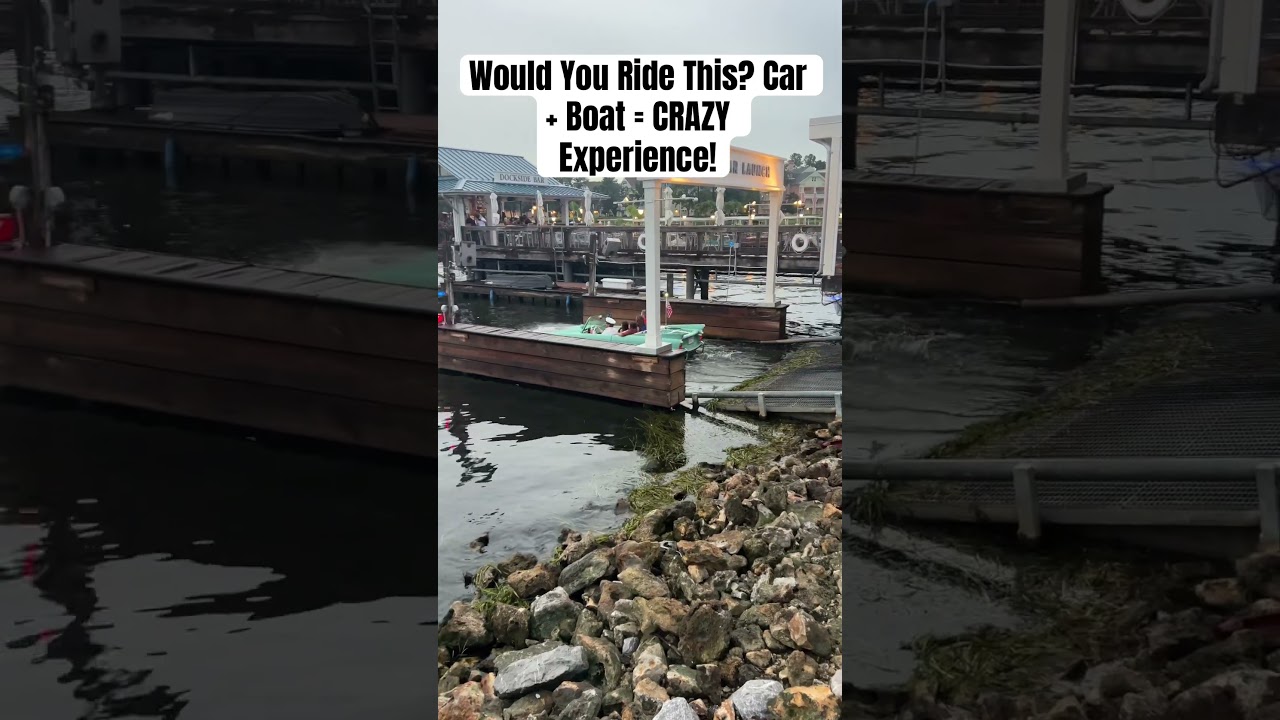 A Car Turned Into a Boat?! You Won’t Believe This Ride! 