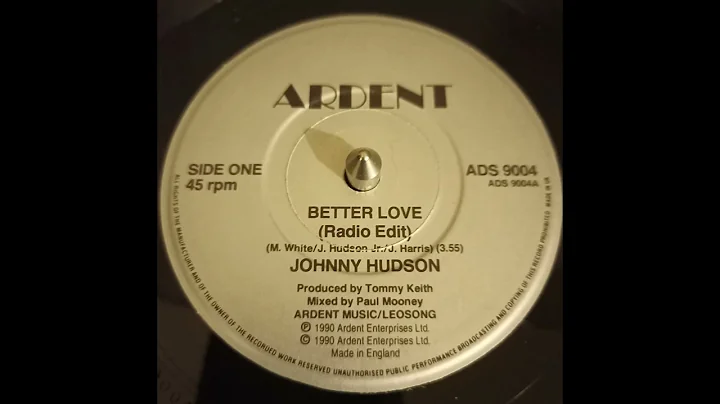 Johnnie Hudson  Better Love ( 7 Modern-Soul) HQ