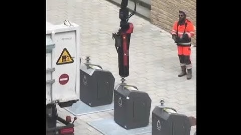 The Netherlands uses a high-tech underground waste collection system that keeps cities free an clean