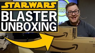 STAR WARS BLASTER UNBOXING - 10 Blaster & neues Design - Replica Review Deutsch