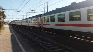 Un Macchinista Simpatico per gli E414 nel IC 35034 Maremma